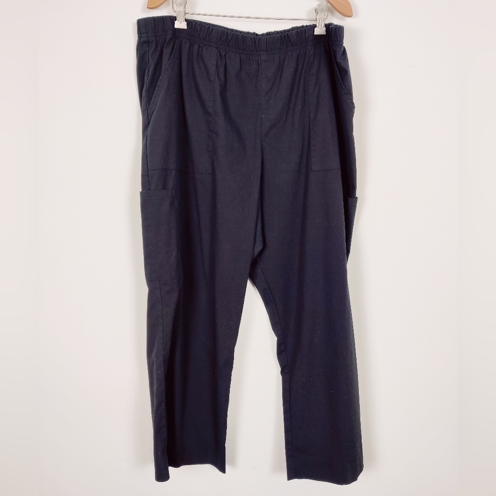 Scrubstar Women's Scrub Pants in Black Size XL